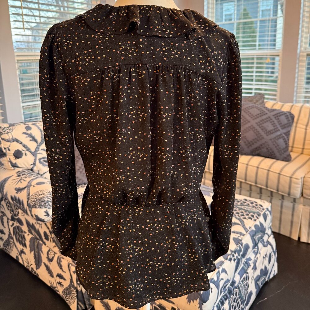 CAbi Black Blouse XS